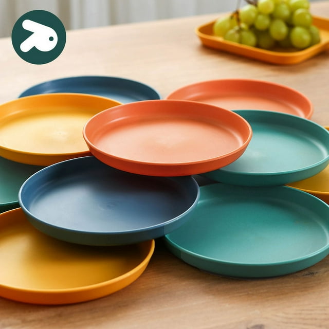 4pcs Cat Bowl Shallow Cat Food Dish Cat Feeding Bowls Wide Pet Food