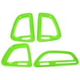 thumbnail image 1 of 4pcs Center Console Air Condition Outlet Vent Trim for Dodge Challenger 2015-2021 Green, 1 of 6