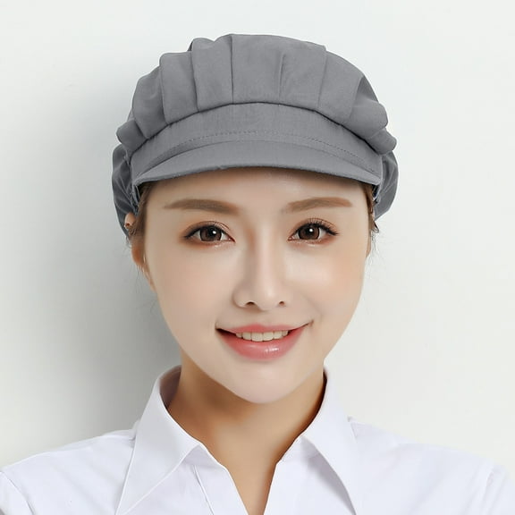 4pcs Chef Hat Kitchen Cooking Chef Cap Food Service Hair Nets