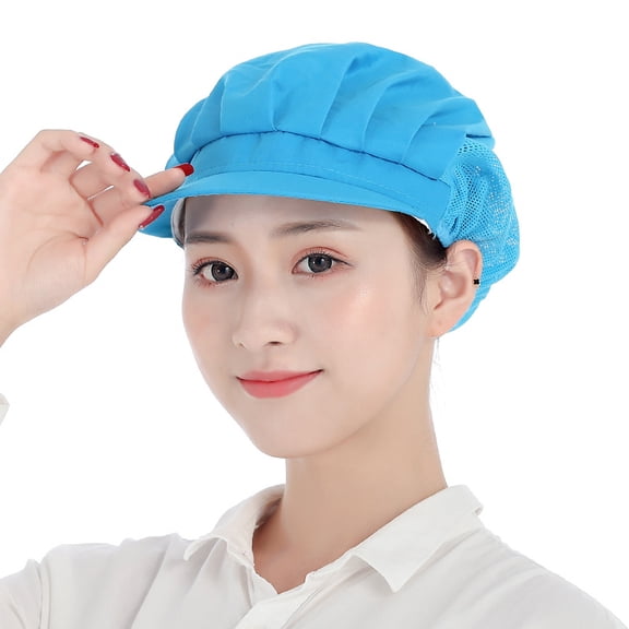 4pcs Chef Hat Kitchen Cooking Chef Cap Food Service Hair Nets