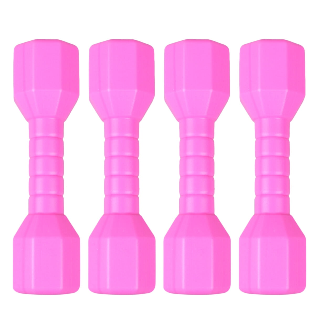 4pcs Children Octagonal Dumbell Outdoor Plastic Fitness Equipment Kids