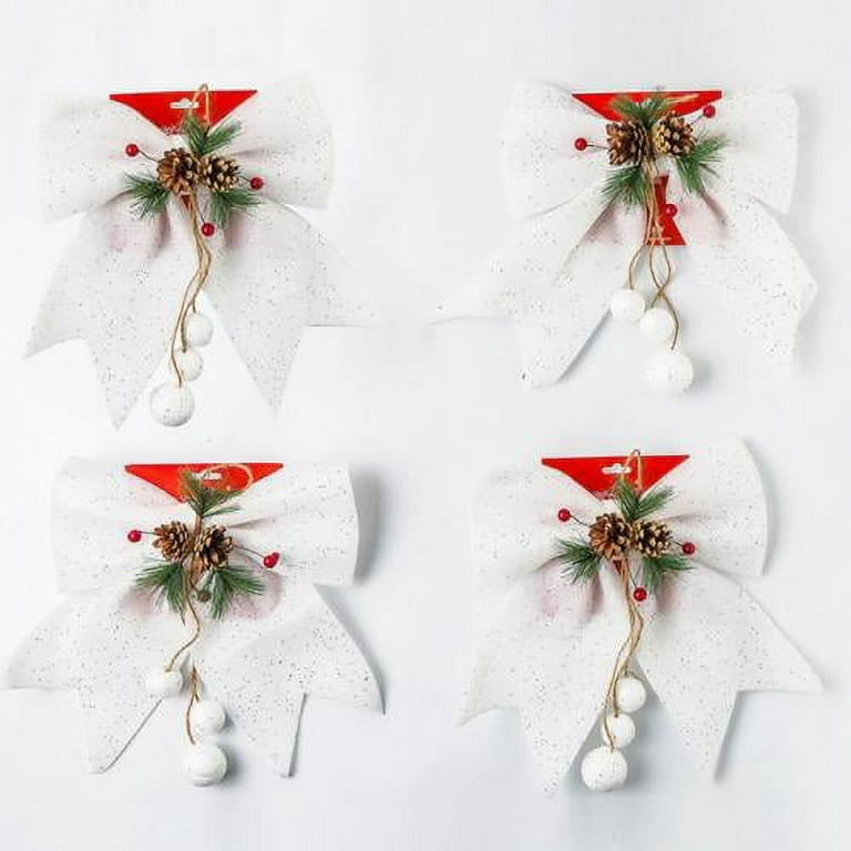 NOLITOY 2 Rolls 6cm Christmas Ribbon Garlands for Decor Corona para Ramos  Buchones De Flores Bouquet Ribbon Christmas Polyester Ribbon Stocking