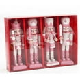 thumbnail image 1 of 4pcs Christmas Nutcracker Adornments Xmas Hanging Pendants Nutcracker Desktop Decoration, 1 of 5