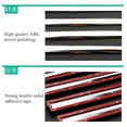 thumbnail image 1 of 4pcs Chrome ABS Car Side Skirt Door Side Line Sill Garnish Strip Trim Universal, 1 of 5