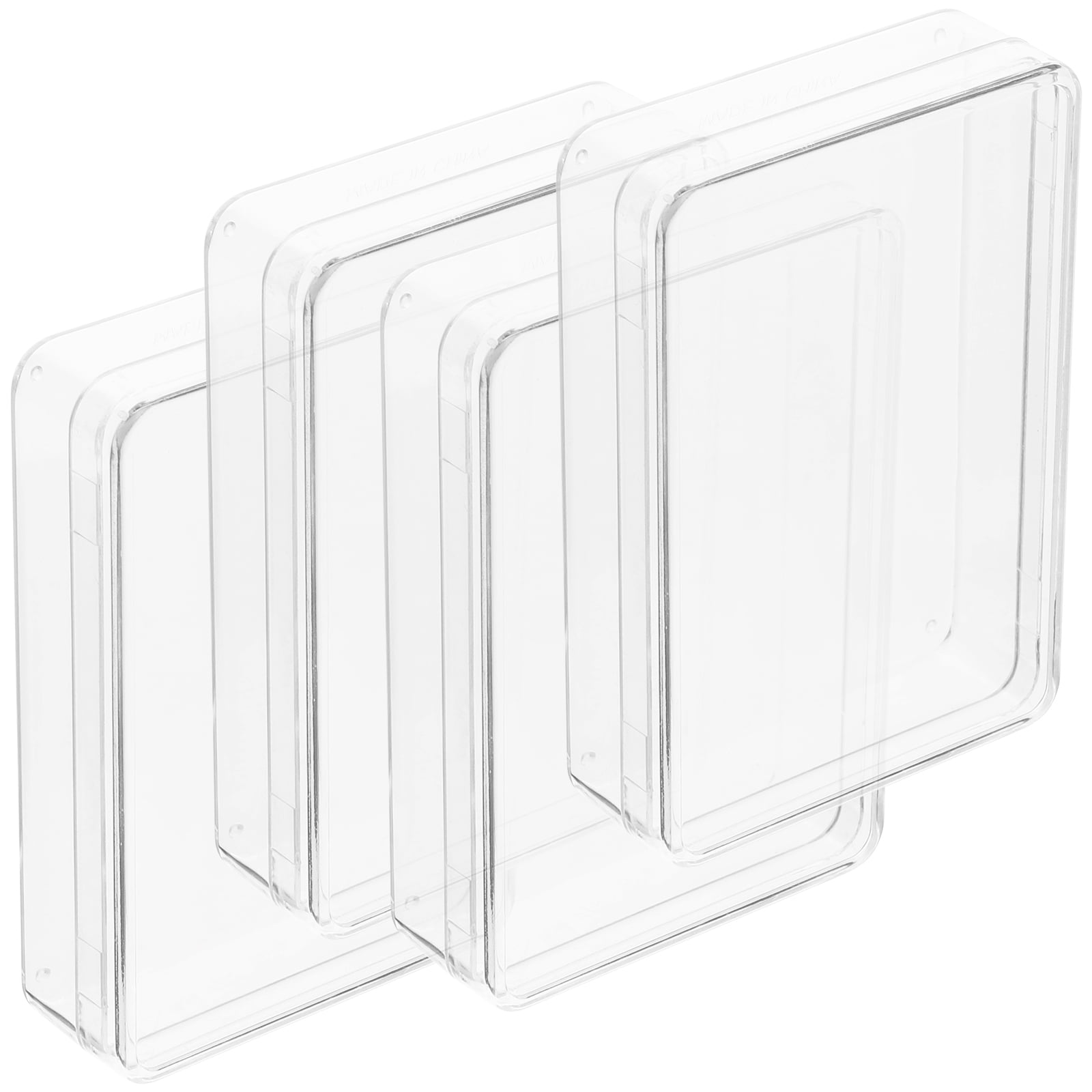 PP Material Card Organizers 5pcs Trading Card Box Dividers - Adjustable ...