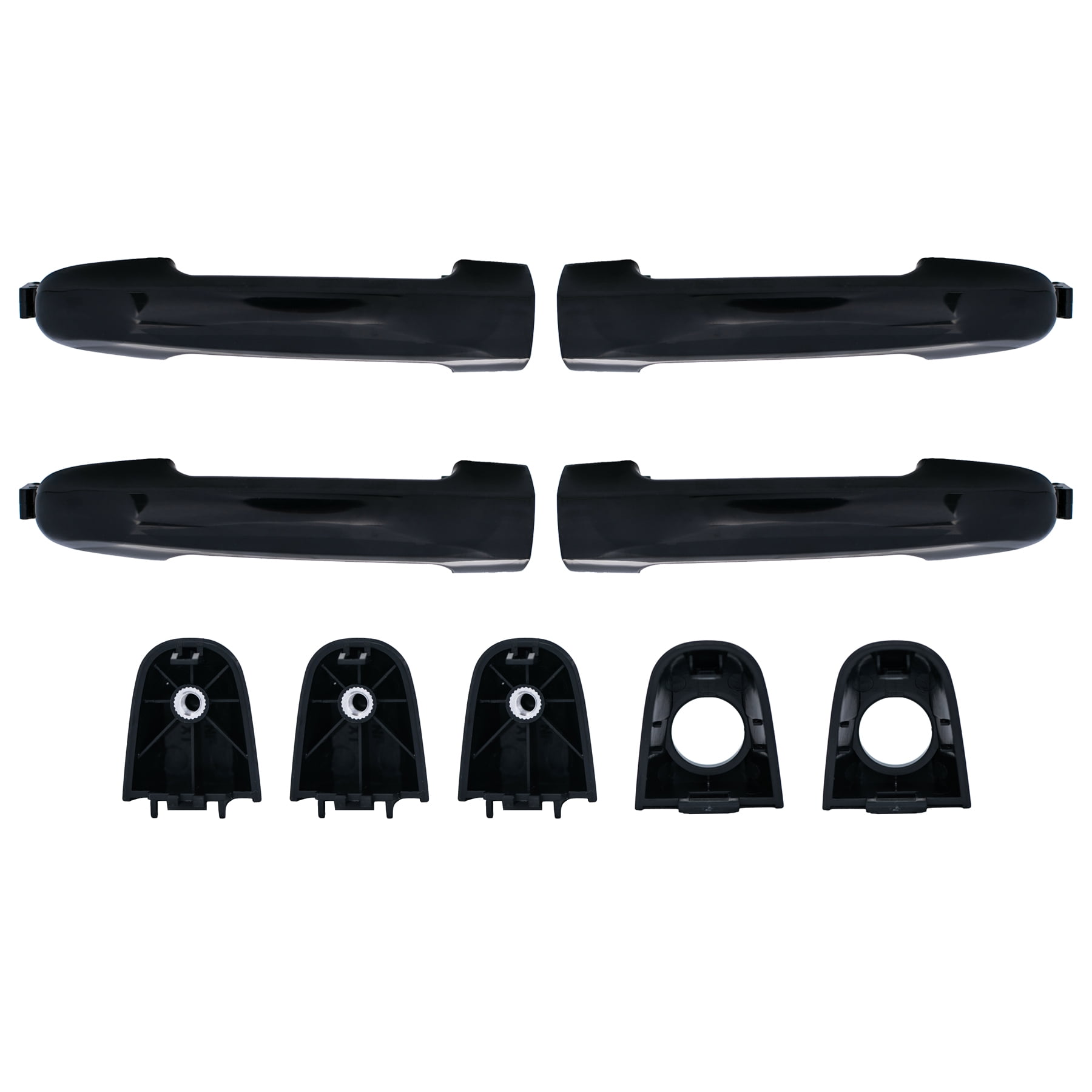 PT Auto Warehouse GM-3001A-FL – Outside Door Handle, Textured Black, Driver Side Front