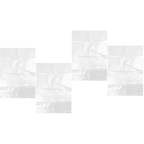 4pcs Couch Cover Sofa Cover Transparent Couch Clear Sofa Furniture Protector