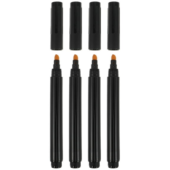 4pcs Pens for Detection, Fake Bill Checker Markers, Currency Verification with Chisel Tip, Authenticity Detector