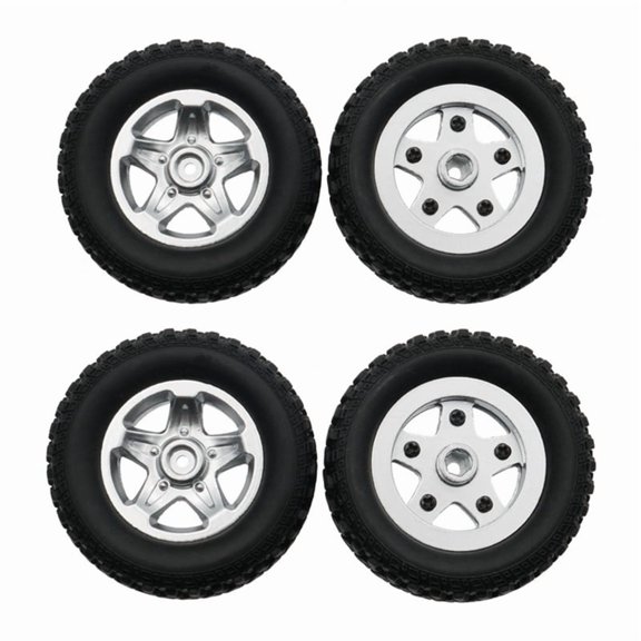 4pcs Crawler Tires Upgrade Crawler Wheel for MN82 82S LC79 Remote Car Modified Remote Control Car Upgrade Accessories