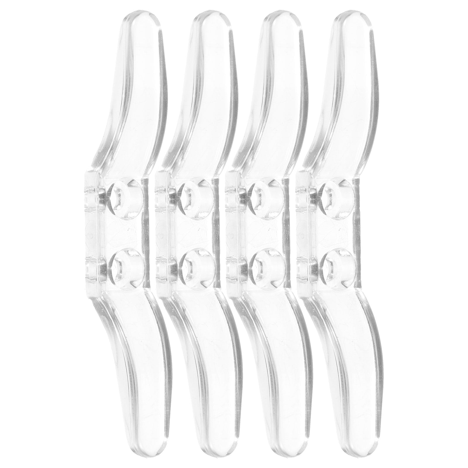 4pcs Curtain Roller Positioning Hooks Blinds Hook Vertical Blind Hooks