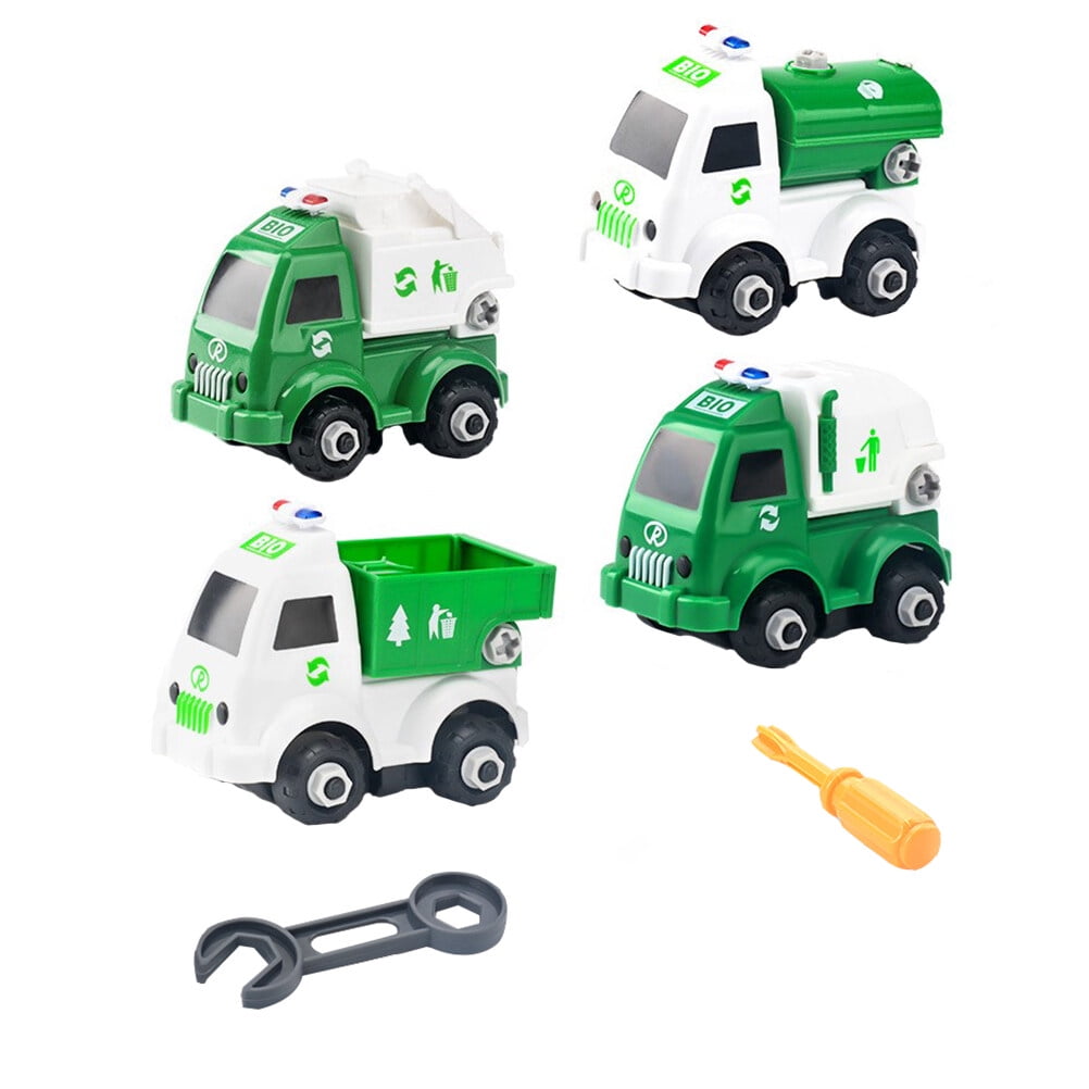 Tonka - Micro Metals Multipack - Police Cruiser, Fire Truck