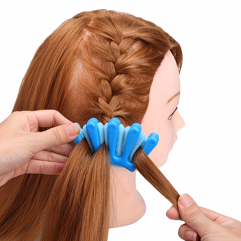 4pcs DIY Hair Styling Tool Set, Quick Hair Twister & Stylist Curling Wrench Accessories for Women, Girls & Wedding Hairstyles