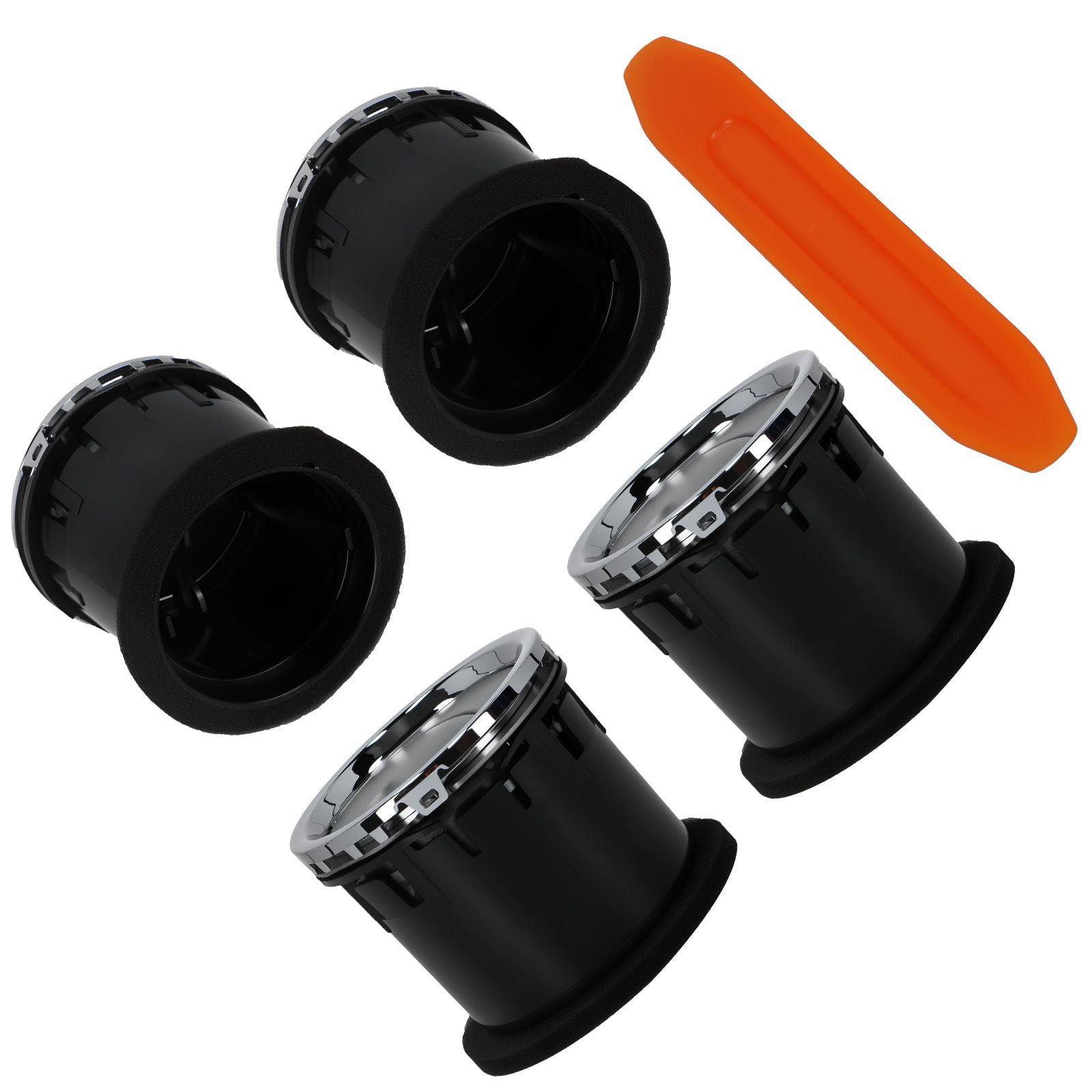 4pcs Dash Air AC Heater Louvre Vent Kit for Ford F150 4.2L 4.6L 5.4L ...