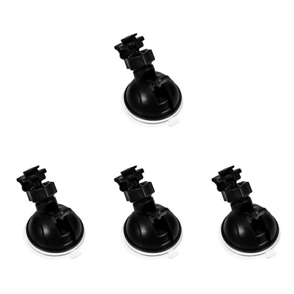 4pcs Dash Camera Mount Suction Dash Cam Mount Car Accessory Mini Dash Cam Bracket with 1/4 Screw Thread