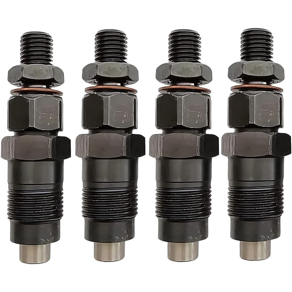 4pcs Diesel Fuel Injector 23600-59105 Compatible with Toyota 3L Hilux Hiace 2.8L Engine