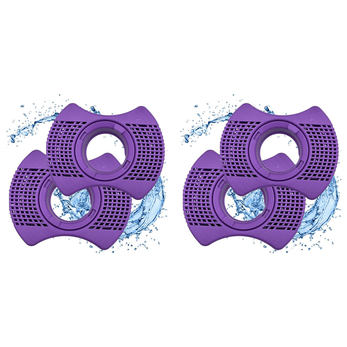 4pcs Dimension One Spa Filter, Replacement for Vision Dimension One Spa,01512-261 for Vision Hot Tub Filter,4 x for Dimension One Spa Filter,Purple