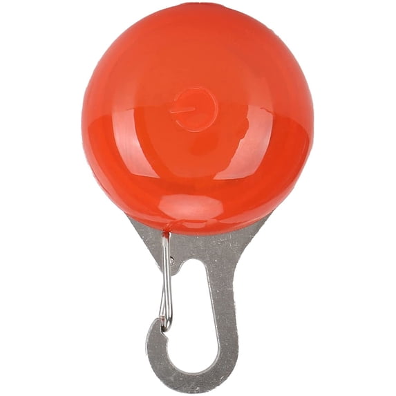 4pcs Dog Led Pendant, Pet LED Luminous Pendant Night Safety Warning Light Clip‑On Collars (Built-in Button Battery)