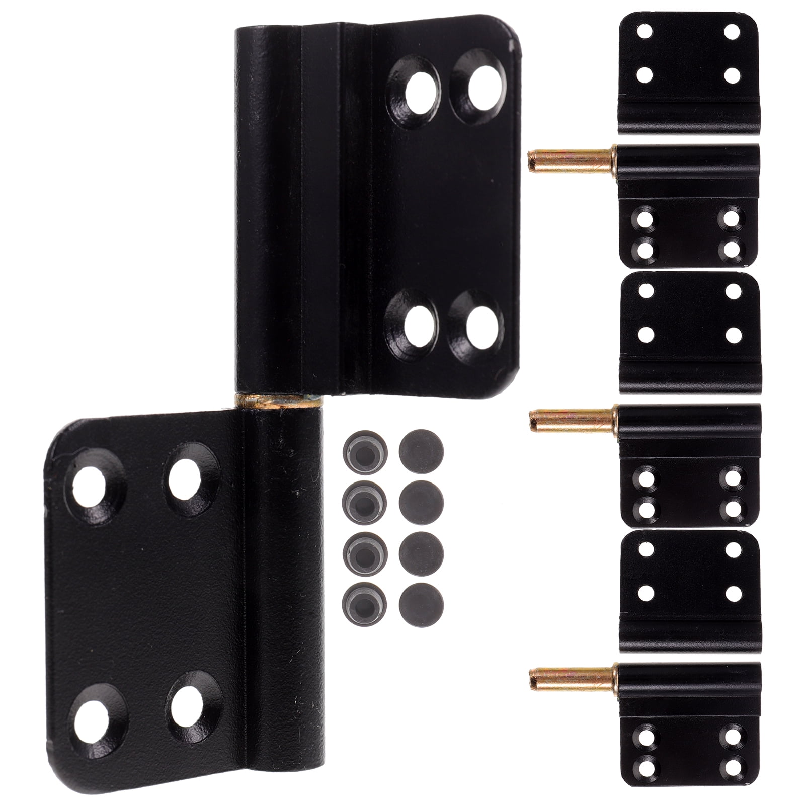 SEWCHICS Interior Door Hinges Black Aluminum Alloy 4Pcs - Walmart.com