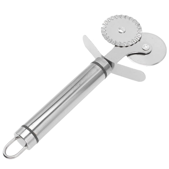 4pcs Double Design Pizza Cutter Kitchen Baking Multi-purpose Roller Pizza Slicer Cutter