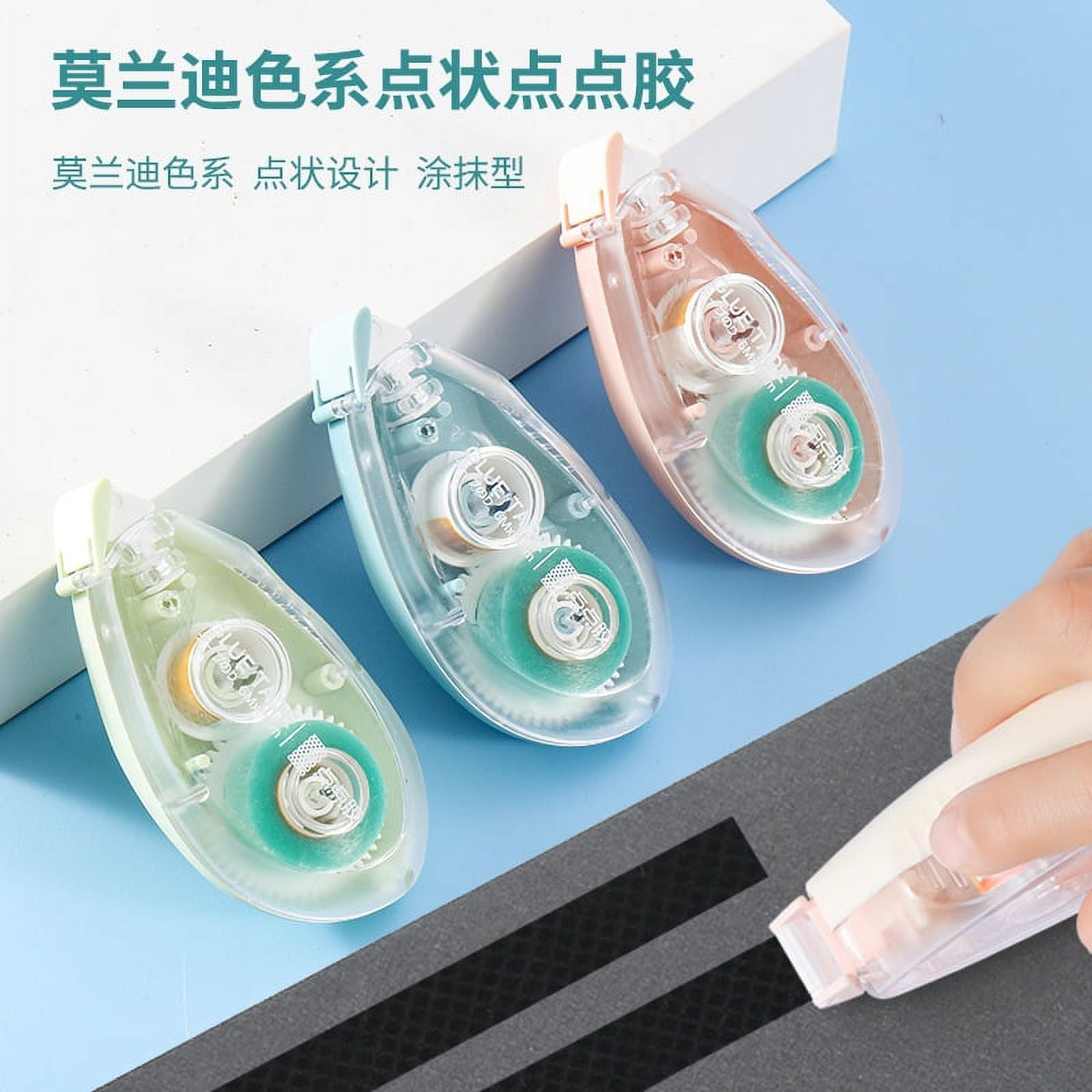4pcs Double Sided Tape Roller Glue Tape Double Sided Double Sided Tape