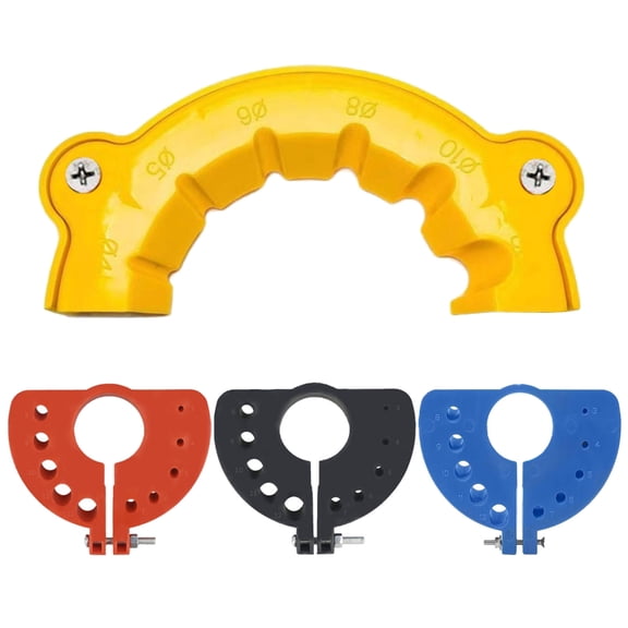 4pcs Drill Bit Sharpeners Drill Bit Sharpening Tool Improve Work Efficiency & Extend Drill Life for DIY Enthusiasts