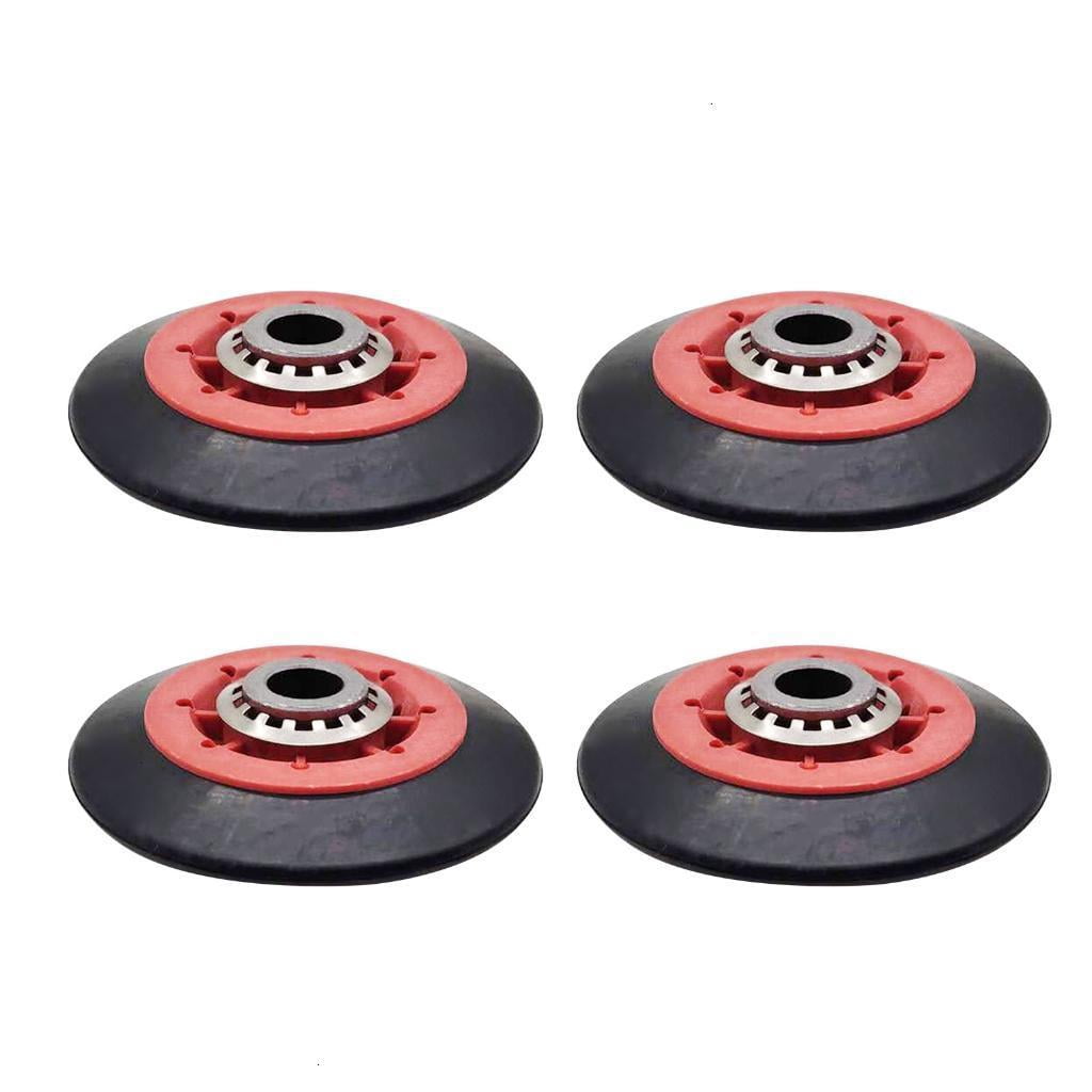 Pack of 4 Dryer Drum Rollers Clothes Dryer Repair Kits Drying Machine Replacement Accessories Home Appliance Components