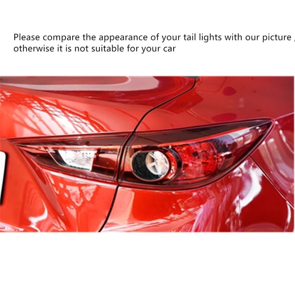 4pcs Durable Rear Tail Light Seal Gasket For Mazda 3 AXELA Sedan 2014-2019
