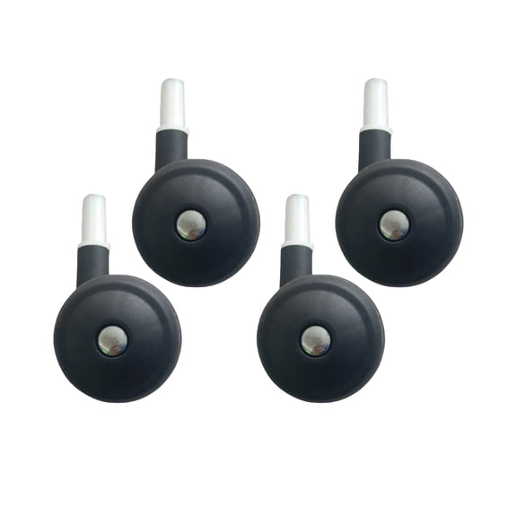 4pcs Easy Installation Replacement Wheels Casters for Infant Walkers Feature Quick Assembly Design for Parental Convenience