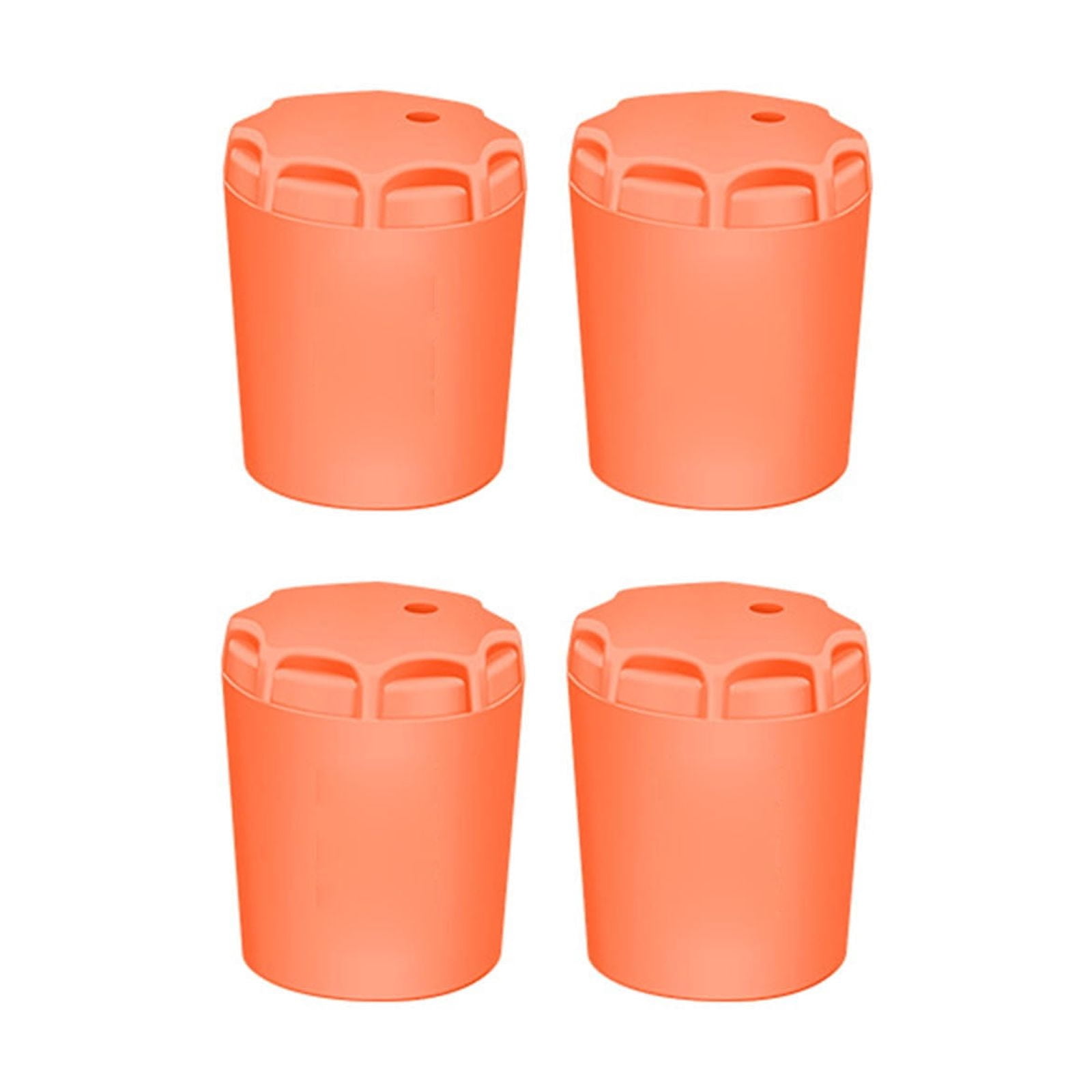 4pcs Elastic Handle End Protective Covers Silicone Fishing Rod End Caps ...
