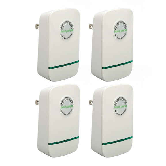 4pcs Electricity Saving Box Professional Smart High Efficiency Safe Household Energy Saver for Home Office