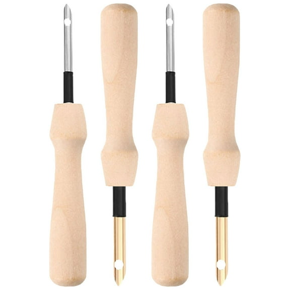 4pcs Embroidery Stitching Punch Needle Sewing Punch Needle for Crafts Embroidery Needle