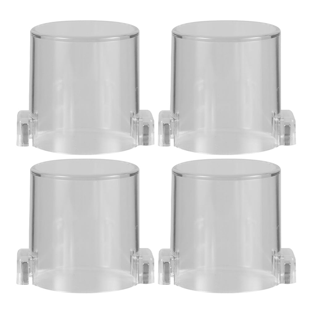 4pcs Emergency Stop Button Protector Clear Safety Cover Protective ...