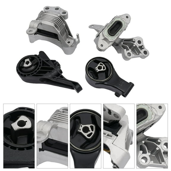 4pcs Engine & Trans Mount Set for 2011-2018 2019 Buick Cascada/ Chevrolet Cruze