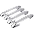 thumbnail image 1 of 4pcs Exterior Door Handle Cover Car Door Handle Protector for Toyota Tacoma 2016-2023 Car Door Handle Protector without Keypad ABS Chrome Silver Tone, 1 of 5