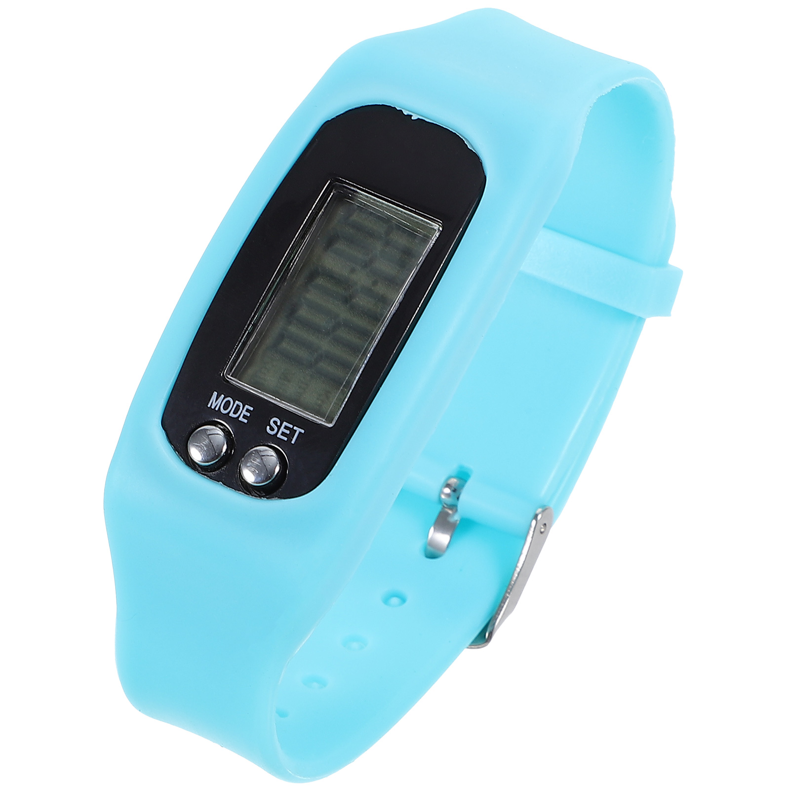 4pcs Fashionable Step Counter Bracelet Walking Running Pedometer Watch