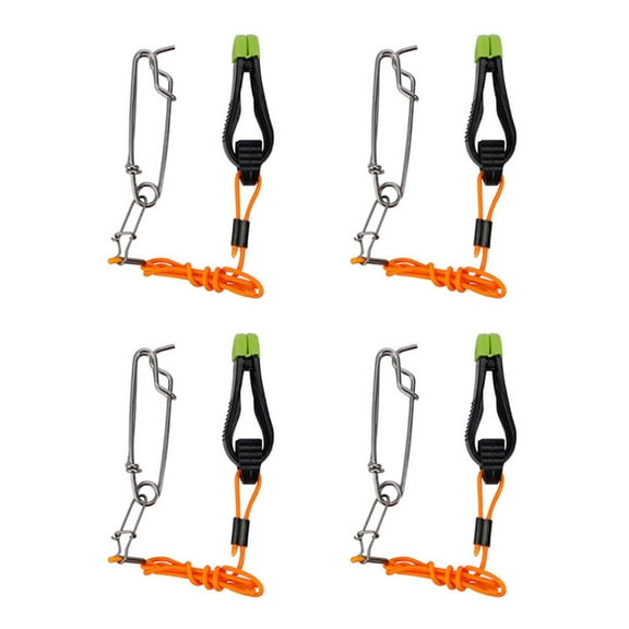 4pcs Fishing Downrigger Release Weight Clip Power Grips Line Release Clip Fishing Tackle for Fishing