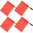 4pcs Flags Line Judge, Soccer Referee Flags Red Flags Volleyball Flags