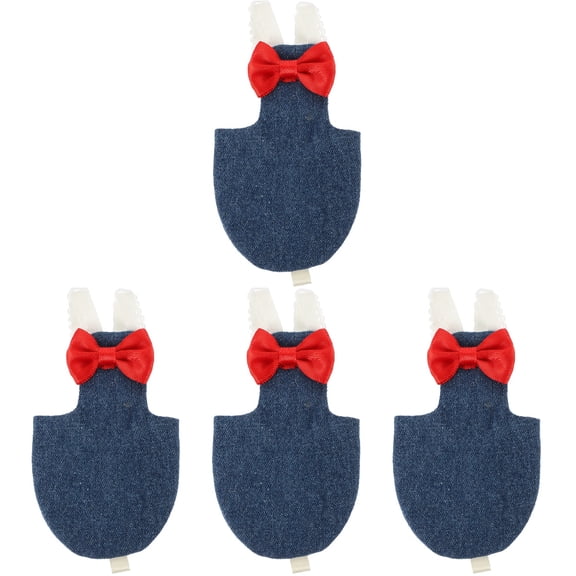 4pcs Flight Bird Clothes Small Bird Diaper Parrot Parakeet Nappy Bird Supply