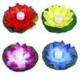thumbnail image 1 of 4pcs Floating Lotus Light, 1 of 3