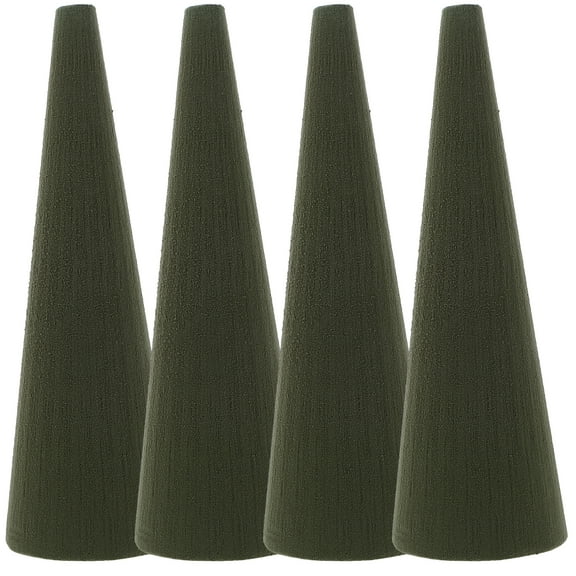 Eease 4pcs Floral Foam Block Cone Shape for Flower Arrangements