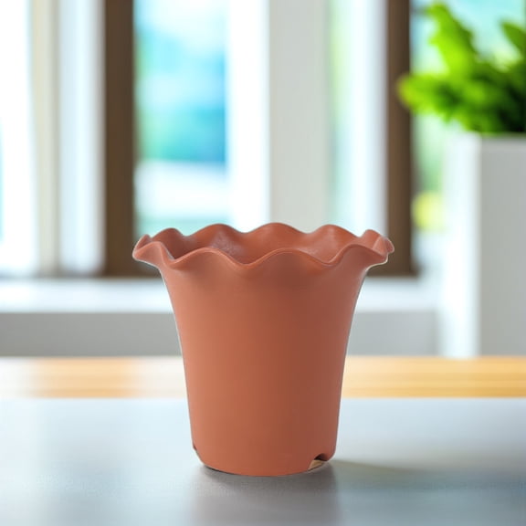 4pcs Flower Pot Drainage PP Resin For Desktop