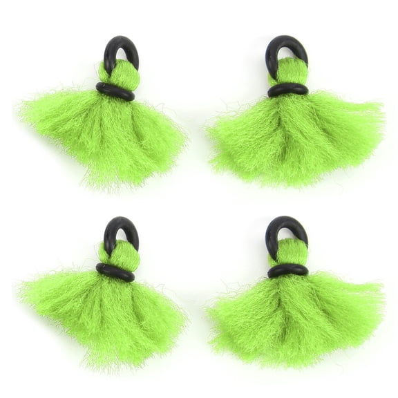 4pcs Fly Fishing Float Yarn Strike Indicators Drift Hook Positioning Floats BobbersGreen