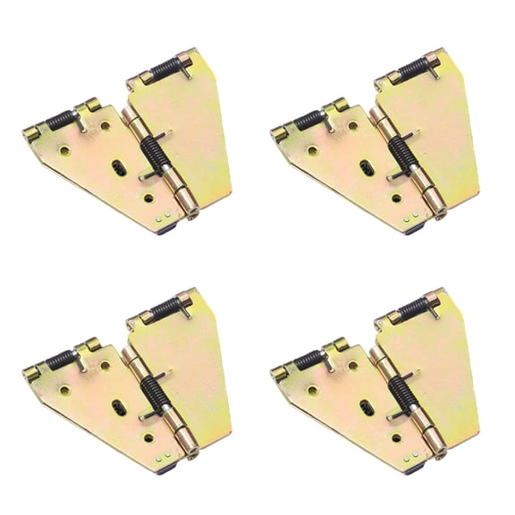 Multiple Use Round Dining Desk Folding Hinges set Elegant Round Table Folding Hinges Simple Install for Table Stability