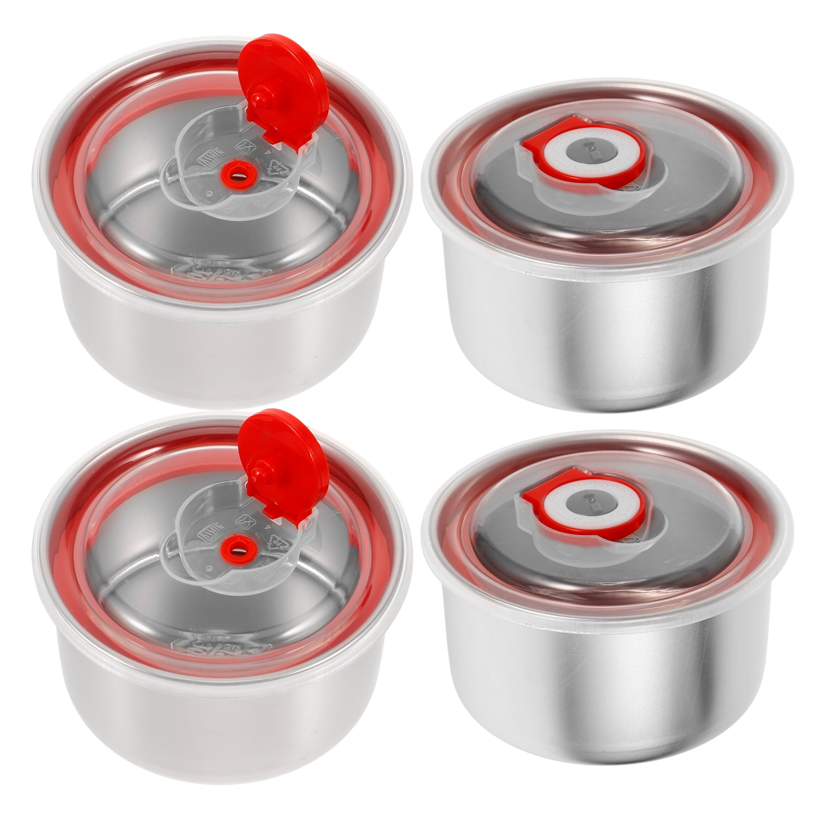 4pcs Food Sample Boxes Airtight Food Containers Sample Storage ...