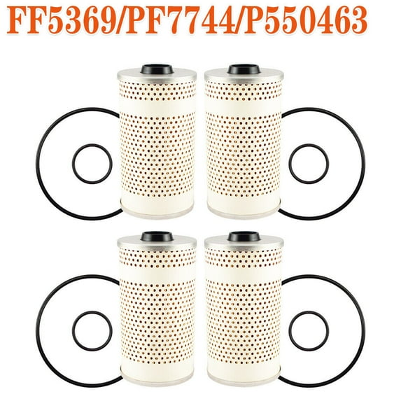 4pcs For DETROIT DIESEL 23521528 FUEL FILTER L3578FN FF5369W P550757 23521528