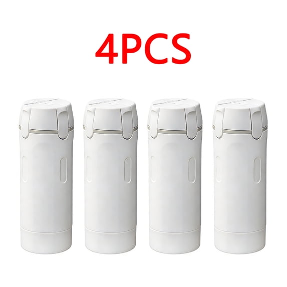 4pcs Four in One Travel Dispenser Bottle Set - Leakproof Portable Refillable Bottle for Shampoo Lotion Soap Cosmetics, Travel Size Toiletry Storage Bottle for Travel Trip and on-The-Go Use, F