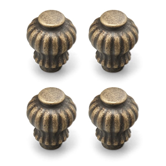 4pcs French styles Antique Cabinet Handle Retro Equipment Furniture Renovations Equipment Upgrades for Dresser & Vanity