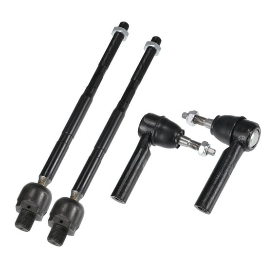 Unique Bargains 4pcs Front Inner Outer Tie Rod Ends Kit Suspension Steering Tie Rod End for Chevrolet Camaro No.ES800939
