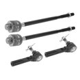 thumbnail interactive-video image 1 of 4pc Front Inner & Outer Tie Rod End Kit For GMC Savana 2500/3500 & Chevy Express 1 of 3