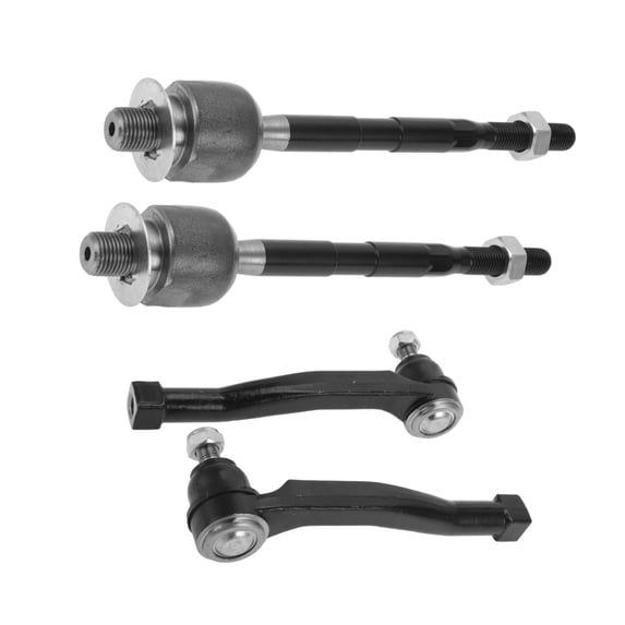 4pcs Front Inner Outer Tie Rod Ends Kit Suspension Steering Tie Rod End for Suzuki Swift+ Drag Link